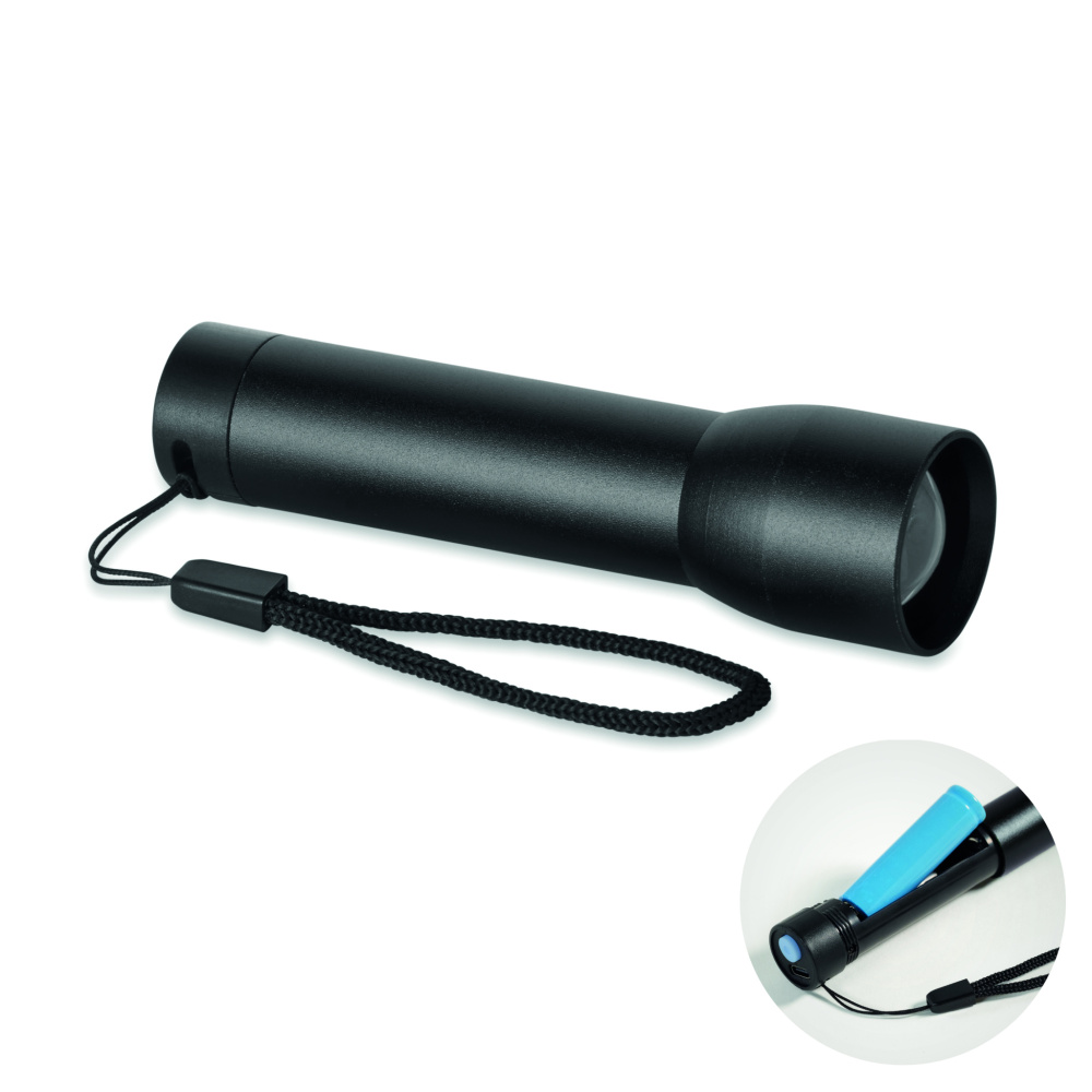Логотрейд pекламные cувениры картинка: Aluminium rechargeable torch