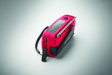 Логотрейд pекламные cувениры картинка: Portable radio SOS with LED torch