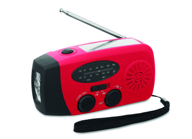 Логотрейд pекламные продукты картинка: Portable radio SOS with LED torch