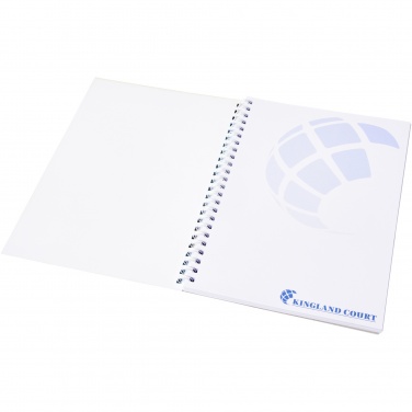 Logotrade kampanjprodukter bild: Desk-Mate® wire-o A5 anteckningsblock PP-omslag