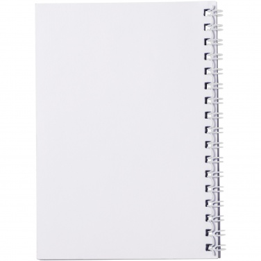 Logotrade presentreklam bild: Desk-Mate® spiral A6 anteckningsbok PP-omslag