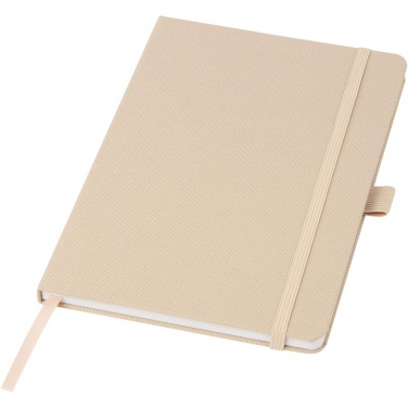 Logotrade profilprodukter bild: Honua A5 anteckningsbok i återvunnet papper med återvunnet PET-cover