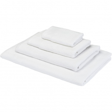 Logotrade reklamprodukter bild: Chloe handduk av 550 g/m² bomull, 30 x 50 cm