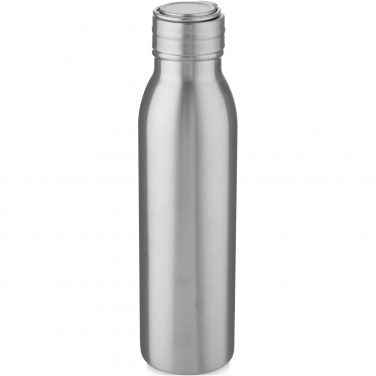 Logotrade reklamprodukter bild: Harper 700 ml vattenflaska av RCS-certifierat rostfritt stål med metalloop