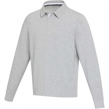Logotrade reklamprodukter bild: Clyde unisex sweatshirt, rugby- och polomönstrad 