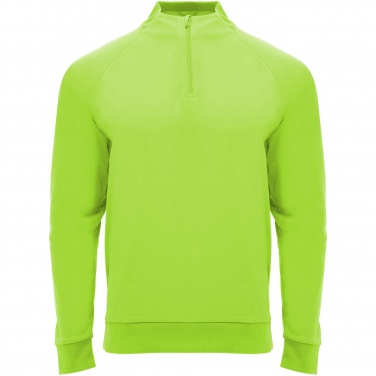 Logotrade profilprodukter bild: Epiro långärmad sweatshirt med kvartslång dragkedja för barn