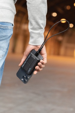 Logotrade presentreklam bild: Urban Vitamin Sonoma 10.000 mAh powerbank RCS rplast