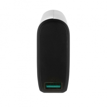 Logotrade kampanjprodukter bild: FlashCharge 20.000mAh powerbank snabbladdning, RCS rplast