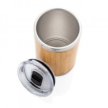 Logotrade reklamprodukter bild: Bambu coffee to go mugg