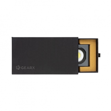 Logotrade profilprodukter bild: Gear X USB arbetslampa i fickstorlek, 260 lumen, RCS plast