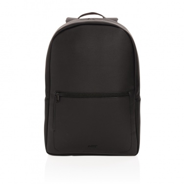 Logotrade profilreklam bild: Swiss Peak lyxig laptopryggsäck i PU, PVC-fri