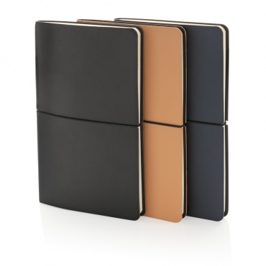 Logotrade presentreklam bild: A5 modern lyxig softcover anteckningsbok