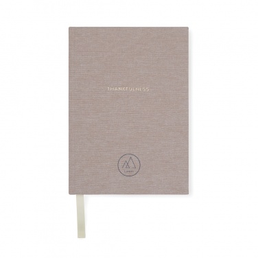 Logotrade profilprodukter bild: VINGA Thankfulness GRS certifierat papper journal