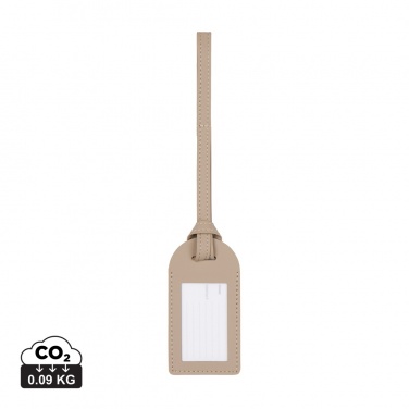 Logotrade kampanjprodukter bild: VINGA Baltimore RCS återvunnen polyester bagagetag