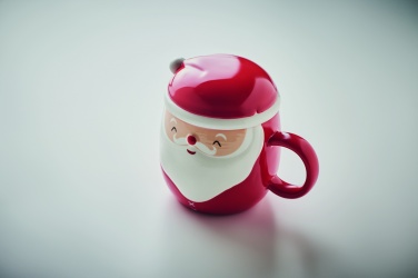 Logotrade profilreklam bild: Keramisk mugg med lock 370 ml