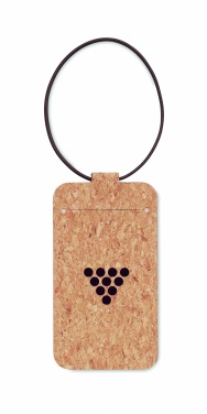 Logotrade presentreklam bild: Bagagetag i kork