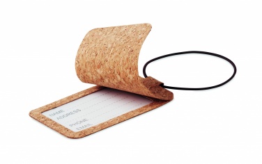 Logotrade kampanjprodukter bild: Bagagetag i kork
