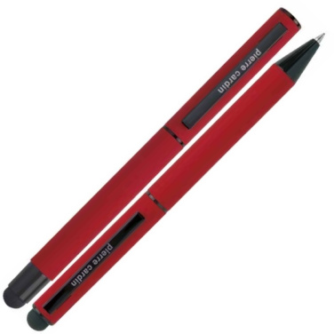 Logotrade profilprodukter bild: Skrivset pekpenna, soft touch CELEBRATION Pierre Cardin