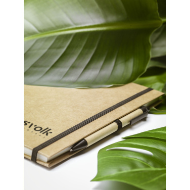 Logotrade reklamprodukter bild: Pocket ECO Paper A5 anteckningsbok