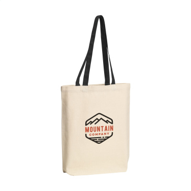 Logotrade presentreklam bild: Canvas Shoppy Color (220 g/m²) väska