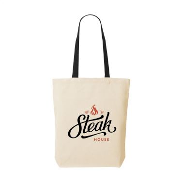Logotrade profilprodukter bild: Canvas Shoppy Color (220 g/m²) väska