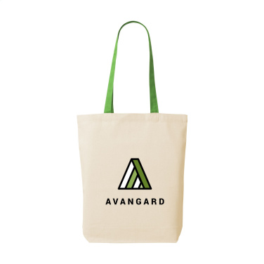 Logotrade presentreklam bild: Canvas Shoppy Color (220 g/m²) väska