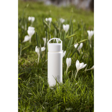Logotrade presentreklam bild: EcoBottle Slim 450 ml växtbaserad - tillverkad i EU