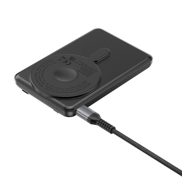 Logotrade profilprodukter bild: Urban Vitamin Redwood 5in1 5000mah 20WPD magnetisk powerbank