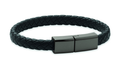 Logotrade profilreklam bild: Flätad armband/kabel typ-C
