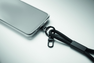Logotrade presentreklam bild: Handledsrem - laddkabel 60W