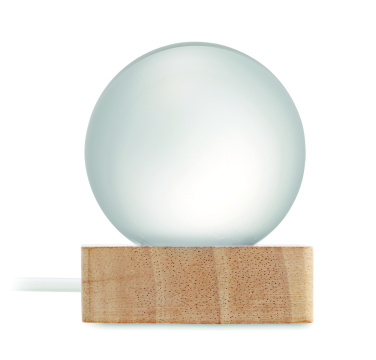Logotrade reklamprodukter bild: LED-glaskula