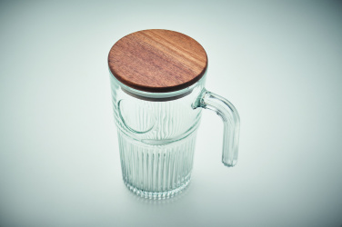 Logotrade reklamprodukter bild: Glasmugg 450 ml