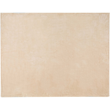 Logotrade reklamprodukter bild: Ashen sherpa-filt av GRS-certifierat återvunnet material