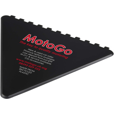 Logotrade kampanjprodukter bild: Frosty triangular recycled plastic ice scraper