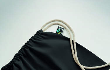Logotrade presentreklam bild: Gymnastikpåse Fairtrade 180gr