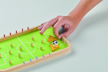 Logotrade reklamprodukter bild: Fotbollsspel i trä