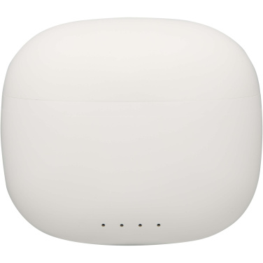 Logotrade presentreklam bild: Alterf True Wireless Bluetooth®-öronsnäckor av återvunnen plast med öronproppar av silikon