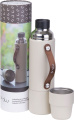 Isolerad flaska Le Bourget MoLu, beige