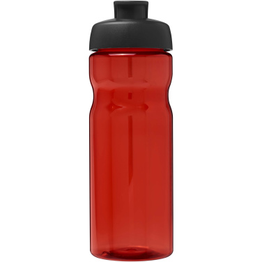 Logotrade reklamprodukter bild: H2O Active® Eco Base 650 ml sportflaska med uppfällbart lock