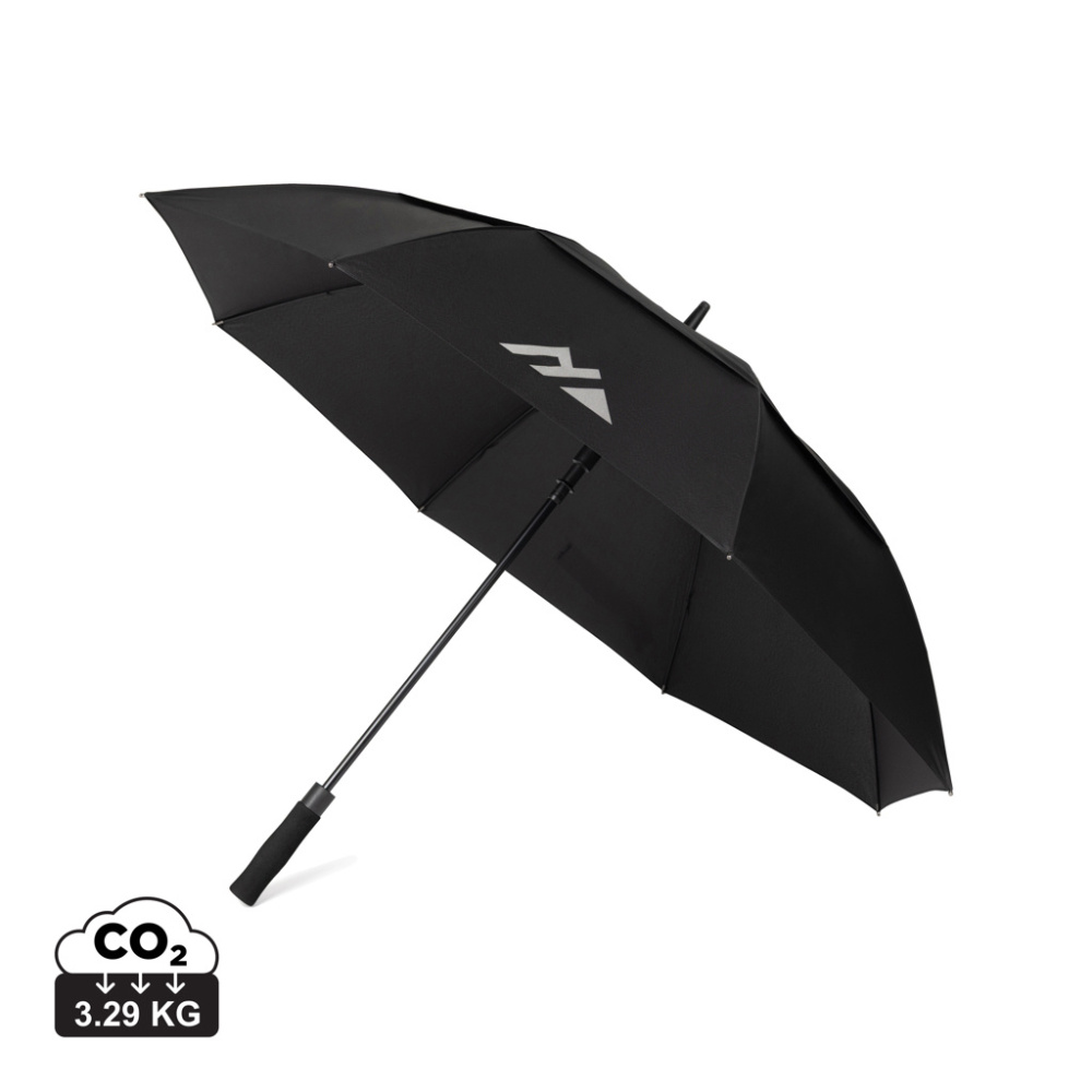 Logotrade presentreklam bild: Nordic Drift Trail 27" AWARE™ RPET Stormparaply, UPF 50+