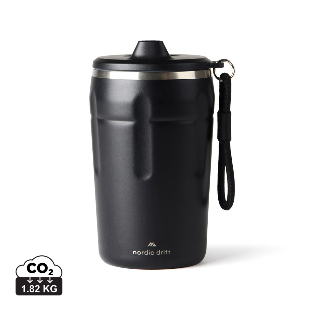 Logotrade kampanjprodukter bild: Nordic Drift Trail RCS låsbar och läckagesäkra kaffemugg 350